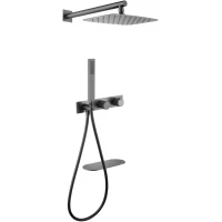 Душевой комплект 300x200 мм Abber Rund AF8750NG