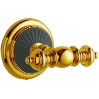 Крючок Boheme Palazzo 10156 двойной, для ванны, золотой