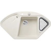 Кухонная мойка Blanco Delta II InFino 527055 105,7x57,5 см, мягкий белый