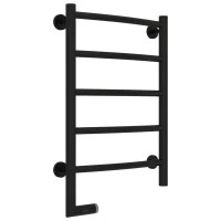 Полотенцесушитель электрический 600x400 черный матовый МЭМ левый Сунержа Галант 2.0 31-5200-6040