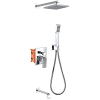 Душевой комплект Bronze De Luxe Grani NT980-3