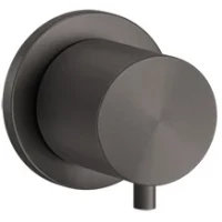 Вентиль запорный Gessi Gessi316 54564#707 черный хром матовый