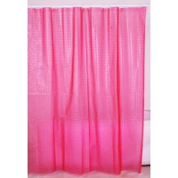 Штора для ванной комнаты Fixsen PE3003R red