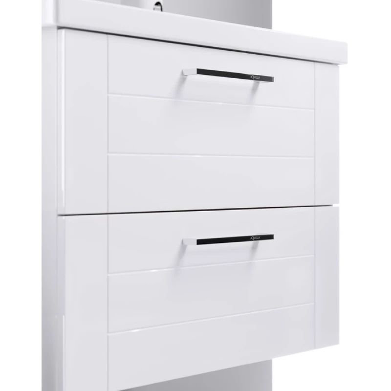 Комплект мебели белый глянец 101,5 см Aqwella Manchester MAN01102 + 4640021065204 + MC.04.10