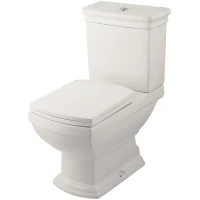 Унитаз-компакт Creo Ceramique Orleans OR1002+OR1003+OR1001 с сиденьем микролифт, белый