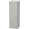 Пенал подвесной бетонно-серый матовый L Duravit Brioso BR1310L0707 - 1