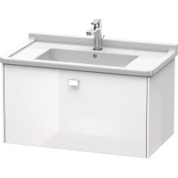 Тумба белый глянец 82 см Duravit Brioso  BR404202222