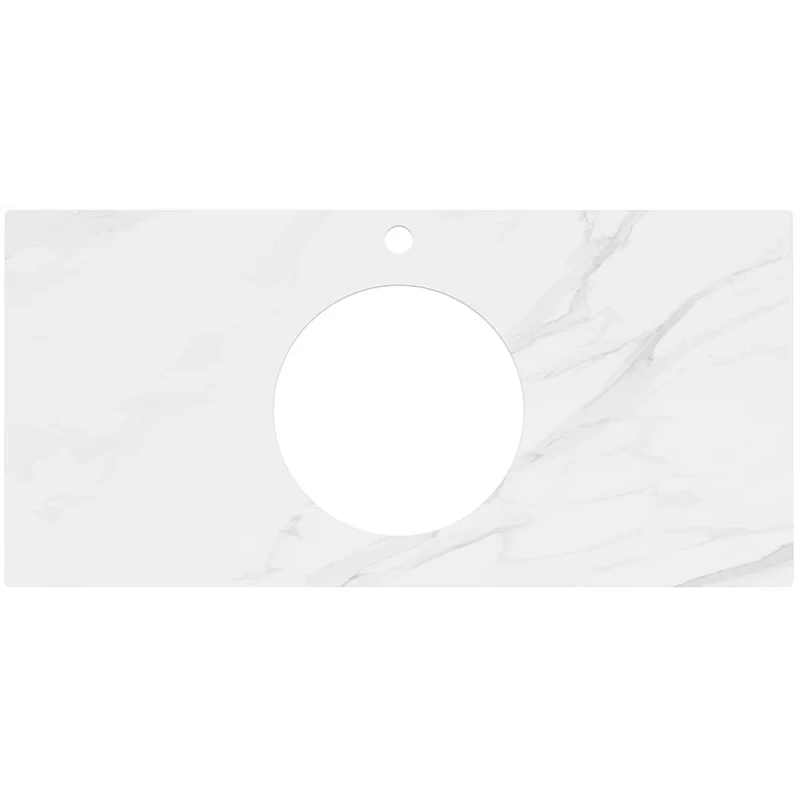 Столешница 99,6 см белый матовый для накладных раковин Kerama Marazzi Plaza Modern Монте Тиберио PL5.SG507120R\100