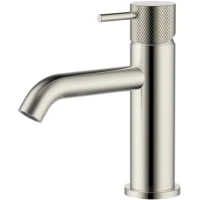 Смеситель для раковины Wonzon & Woghand Onyx WW-816016-BN никель матовый