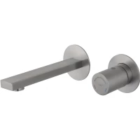 Смеситель для раковины Wonzon & Woghand WW-105-BS встраиваемый, никель матовый