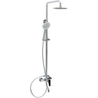 Душевая система Allen Brau Eclipse 5.E1007-00 200 мм, со смесителем, хром