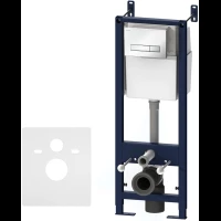 Инсталляция для унитаза Am.Pm Start S I012703.0201 с кнопкой смыва, белый глянец