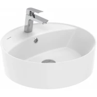 Раковина-чаша Creavit Nice NC046-00CB00E-0000 45x45 см, накладная, белый