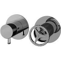 Смеситель для ванны Remer Chrono CH93ZP встраиваемый, хром