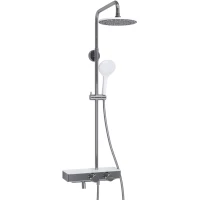 Душевая система 225 мм WasserKRAFT Aller A113.067.155.CH Thermo