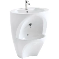 Раковина Gural Vit Double Deck DD10MNL02 75x51,7 см, напольная, белый