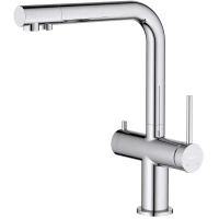 Смеситель для кухни Aquatek Европа AQ1385CR с подключением к фильтру, хром