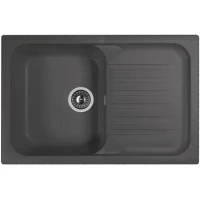 Кухонная мойка Dr.Gans Адель 25.090.C0780.411 78x51 см, графит