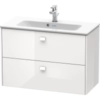 Тумба белый глянец 82 см Duravit Brioso BR411102222