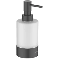 Дозатор для жидкого мыла Aquatek Лира AQ4429MB настольный, черный матовый