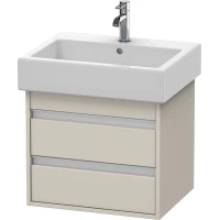 Тумба тауп матовый 55 см Duravit Ketho KT663609191