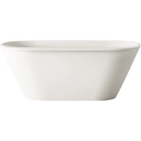 Ванна из натурального камня PAA Deco Rim VADERIS/00 166x81 см, отдельностоящая, белый матовый