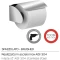 Держатель туалетной бумаги Gedy Project 5025(38) - 2