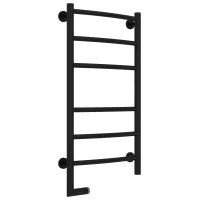 Полотенцесушитель электрический 800x400 черный матовый МЭМ левый Сунержа Галант 2.0 31-5200-8040