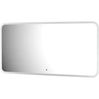 Зеркало Defesto Lume DF 3818RH 120x60 см, с LED-подсветкой, сенсорным выключателем, диммером