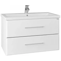 Тумба белый глянец 77 см Санта Омега 207005