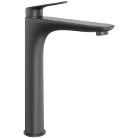 Смеситель для раковины Paini Laguna LAYO205LL без донного клапана, черный матовый