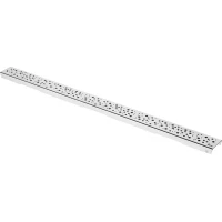 Декоративная решетка 843 мм Tece TECEdrainline drops нержавеющая сталь 600931