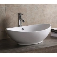 Раковина-чаша Ceruttispa CR7027 59x38,5 см, накладная, белый