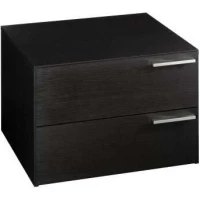 Комод Jacob Delafon Stillness EB127-NL 80 см, подвесной, черный дуб