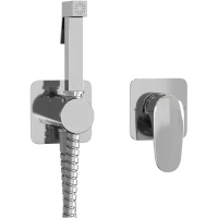 Гигиенический душ WasserKRAFT Weida A3151.271.057.136 со смесителем, хром
