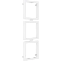 Полотенцесушитель электрический Сунержа Этюд E 30-0844-1030 1050x330, МЭМ левый, белый матовый