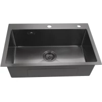 Кухонная мойка Fashun 29M Комплект AS6845-17 68x45 см, оружейная сталь