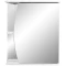 Зеркальный шкаф 60x70 см белый глянец/белый матовый R Stella Polar Лана SP-00000049 - 2