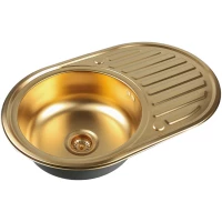 Кухонная мойка Zorg SZR 7750 BRONZE 77x50 см, бронза 