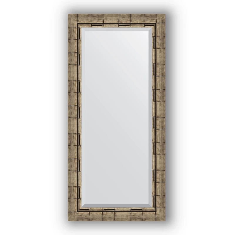Зеркало 53x113 см серебряный бамбук  Evoform Exclusive BY 1146