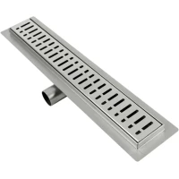 Душевой трап (лоток) Raglo R650.70.05 70 см, с решеткой, перфорированный, сатин