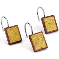 Набор из 12 крючков для шторки Avanti Adirondack Pine 13016G