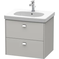 Тумба бетонно-серый матовый 62 см Duravit Brioso BR414501007