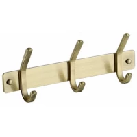 Планка с крючками Kaiser H0053 для ванны, бронза