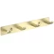 Планка с крючками Schein Klimt 9214BG для ванны, золотой матовый - 1