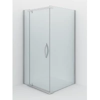 Душевой уголок Alex Baitler AB214-90 88,5x88,5 см, профиль хром, стекло прозрачное