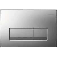 Кнопка смыва Geberit Delta 51 115.105.46.1 для инсталляции, матовый хром