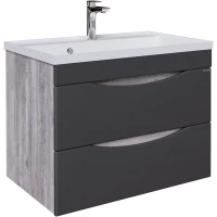 Тумба бетон пайн/графит матовый 79 см Grossman Талис 108013