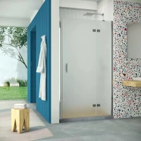 Душевая дверь Vegas Glass AFP Retta 90 08 10 R 90 см R, профиль хром, стекло сатин