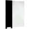 Зеркальный шкаф 58x80 см черный глянец/белый глянец L Bellezza Пегас 4610409002046 - 1